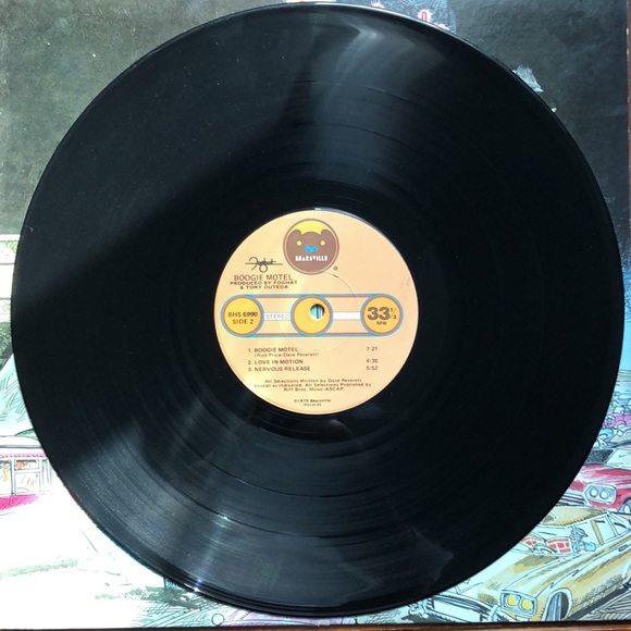 Foghat Boogie Motel Vinyl Lp '79 - Picture 7 of 7